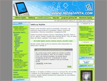 Tablet Screenshot of mojatapeta.com